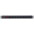INTELLINET Rack PDU 163620, 19", 1U, 8× C13, odvojivi kabel, stražnji C14 ulaz